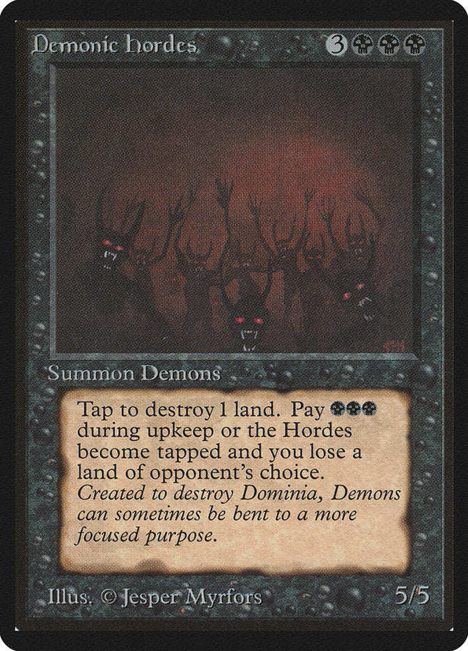 Demonic Hordes [Limited Edition Beta] | Play N Trade Winnipeg