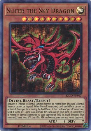 Slifer the Sky Dragon (Ultra Pharaoh's Rare) [KICO-EN063] Ultra Pharaoh’s Rare | Play N Trade Winnipeg