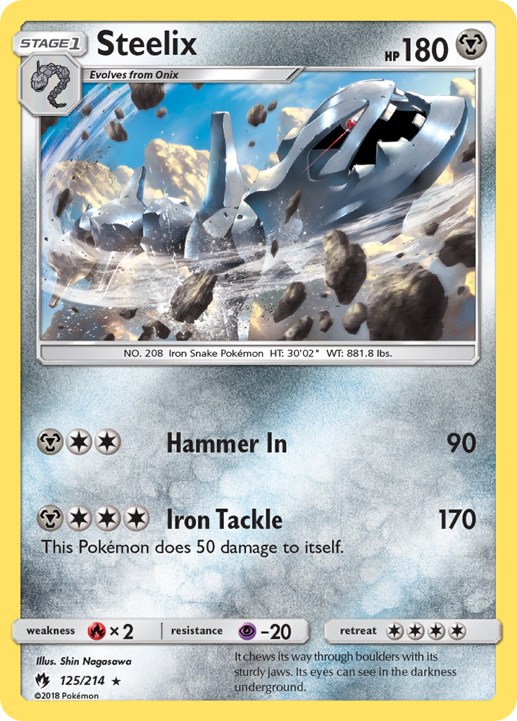 Steelix (125/214) [Sun & Moon: Lost Thunder] | Play N Trade Winnipeg