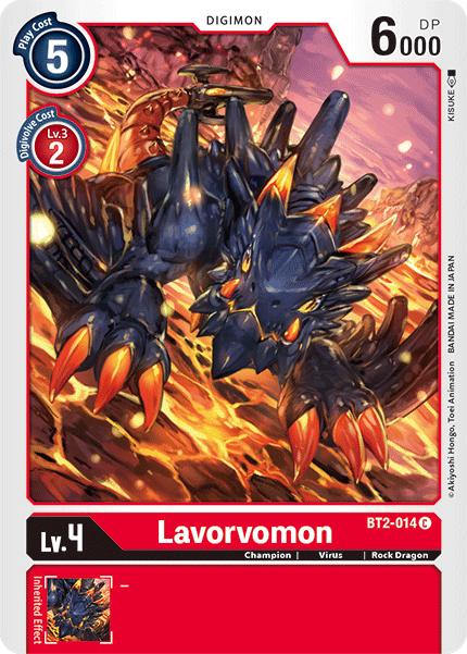 Lavorvomon [BT2-014] [Release Special Booster Ver.1.5] | Play N Trade Winnipeg