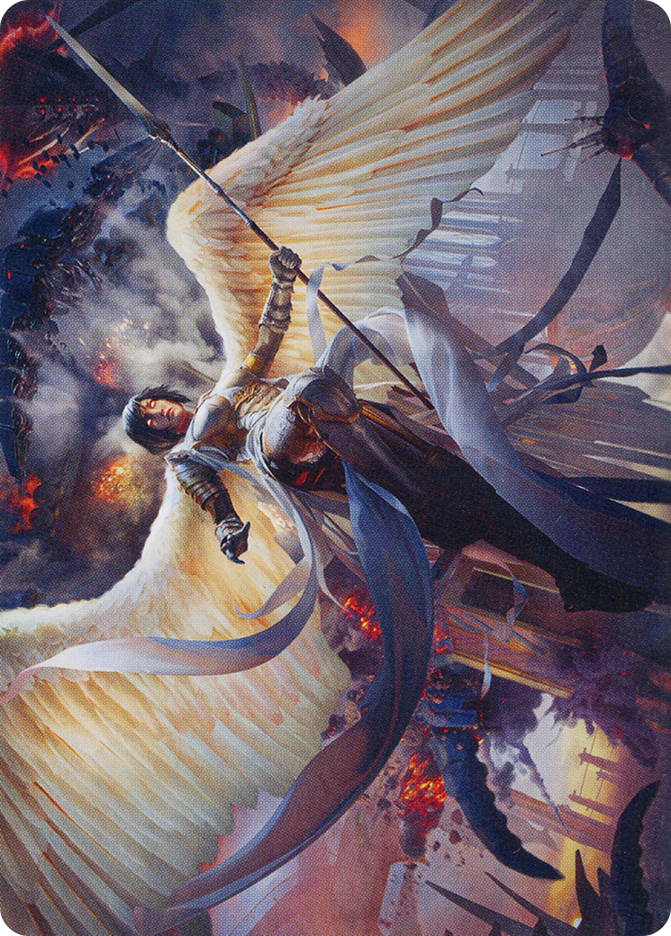 Serra Faithkeeper Art Card [March of the Machine Art Series] | Play N Trade Winnipeg