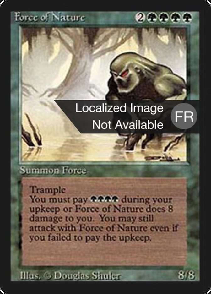 Force of Nature [Foreign Black Border] | Play N Trade Winnipeg