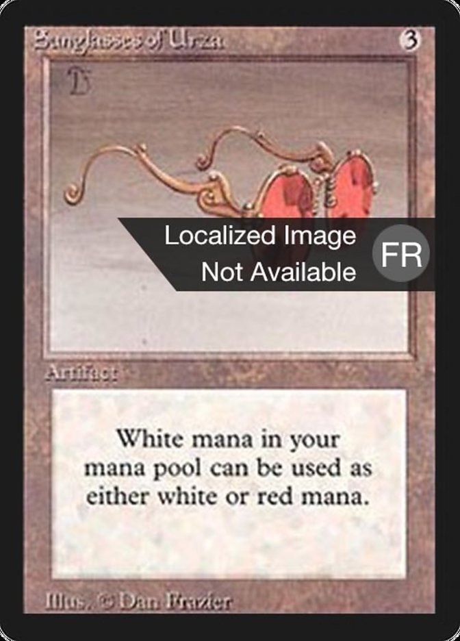 Sunglasses of Urza [Foreign Black Border] | Play N Trade Winnipeg