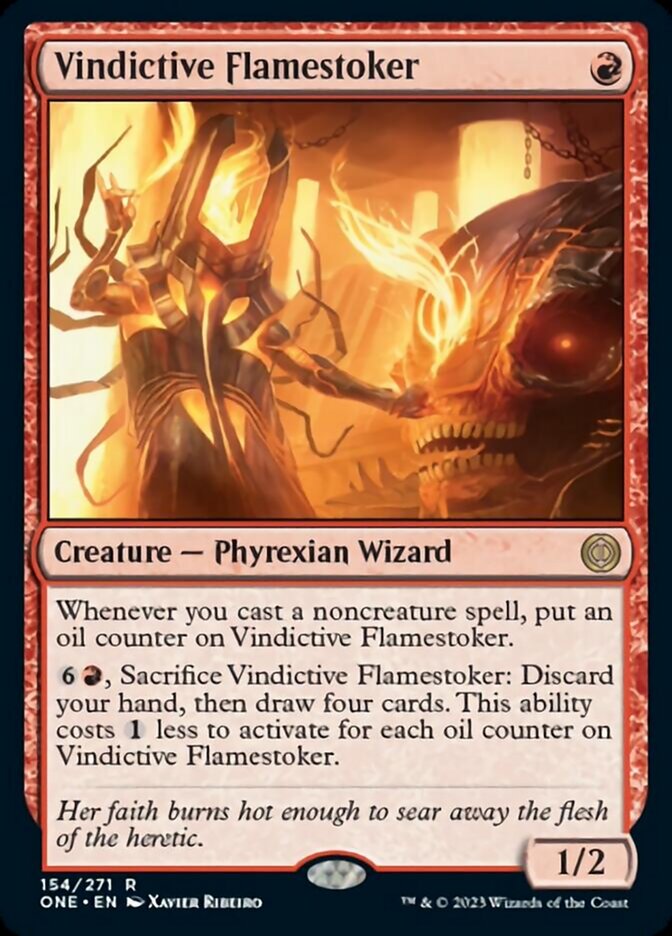 Vindictive Flamestoker [Phyrexia: All Will Be One] | Play N Trade Winnipeg