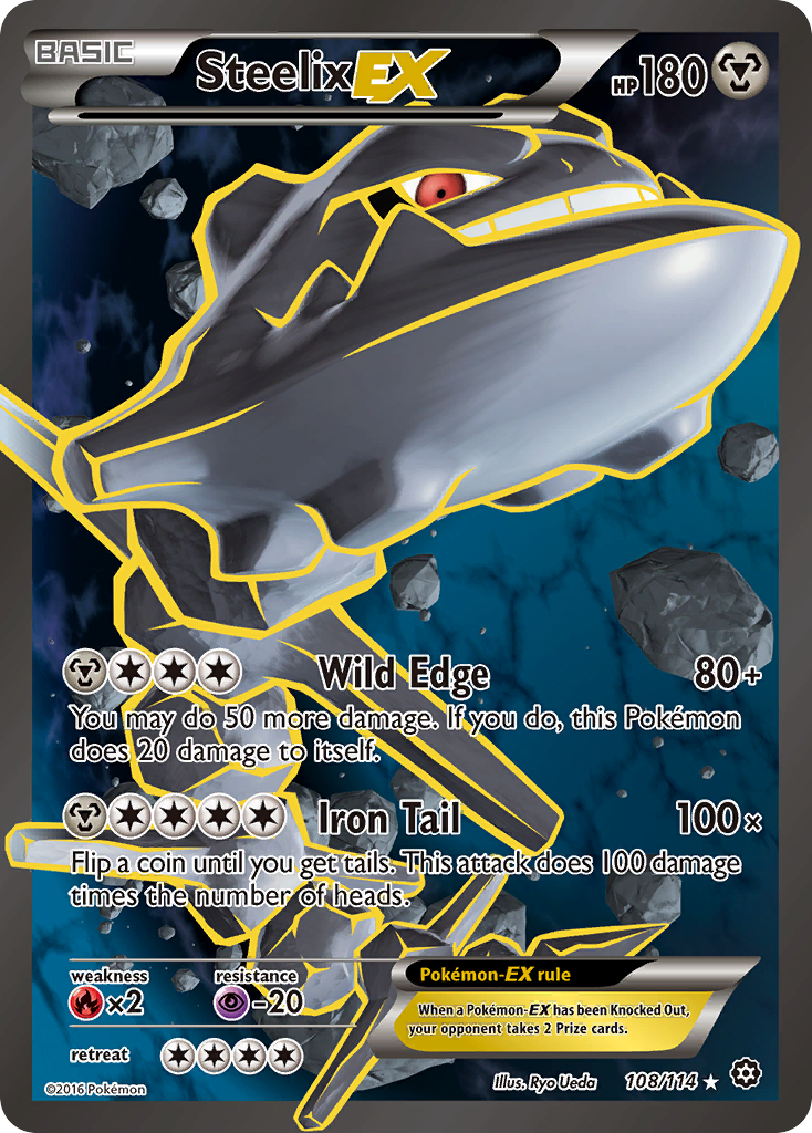 Steelix EX (108/114) [XY: Steam Siege] | Play N Trade Winnipeg