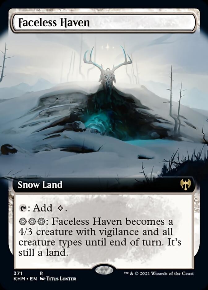 Faceless Haven (Extended Art) [Kaldheim] | Play N Trade Winnipeg