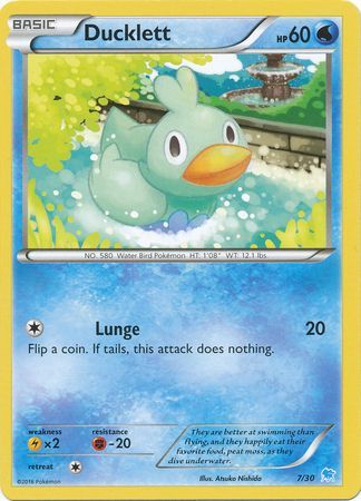 Ducklett (7/30) [XY: Trainer Kit 3 - Suicune] | Play N Trade Winnipeg