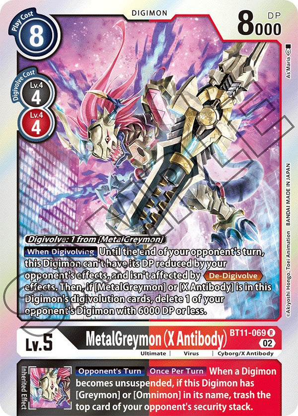 MetalGreymon (X Antibody) [BT11-069] [Dimensional Phase] | Play N Trade Winnipeg