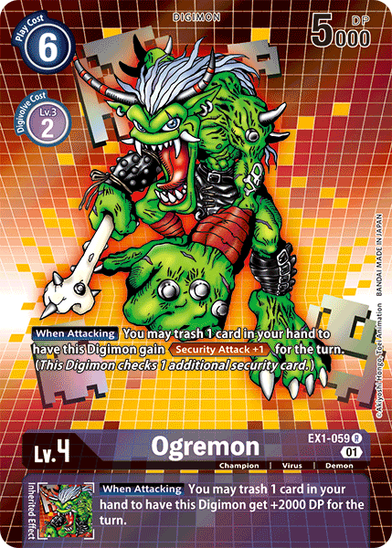 Ogremon [EX1-059] (Alternate Art) [Classic Collection] | Play N Trade Winnipeg