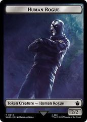 Human Rogue // Clue (0022) Double-Sided Token [Doctor Who Tokens] | Play N Trade Winnipeg