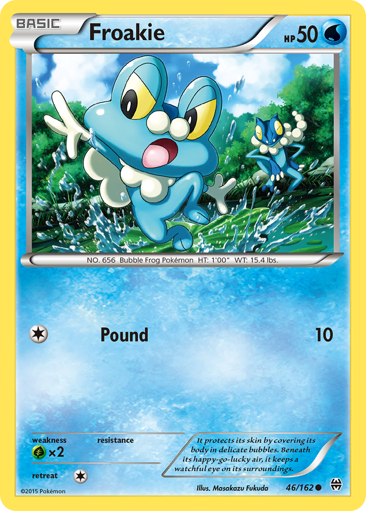 Froakie (46/162) [XY: BREAKthrough] | Play N Trade Winnipeg