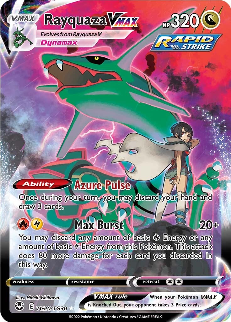 Rayquaza VMAX (TG20/TG30) [Sword & Shield: Silver Tempest] | Play N Trade Winnipeg