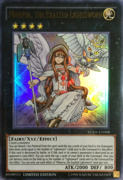 Minerva, the Exalted Lightsworn [YCSW-EN008] Ultra Rare | Play N Trade Winnipeg