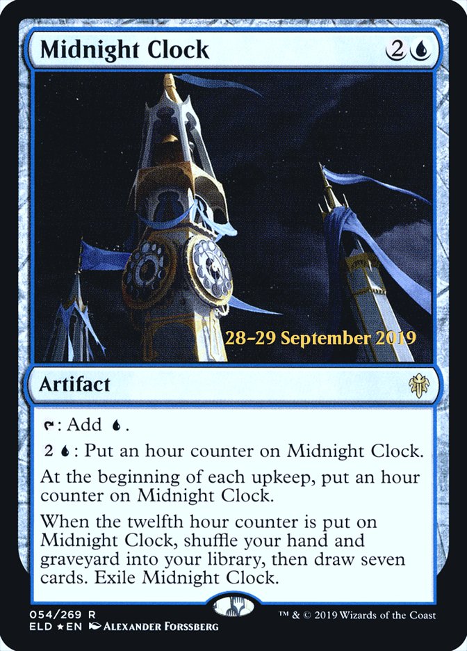 Midnight Clock  [Throne of Eldraine Prerelease Promos] | Play N Trade Winnipeg