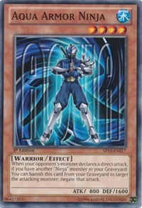 Aqua Armor Ninja [SP13-EN017] Common | Play N Trade Winnipeg