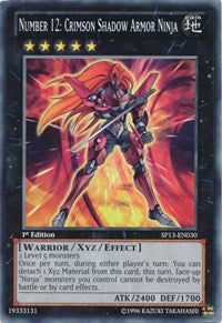 Number 12: Crimson Shadow Armor Ninja [SP13-EN030] Common | Play N Trade Winnipeg