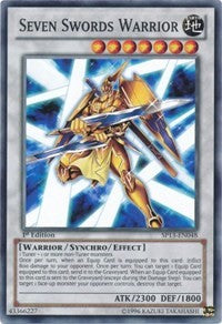 Seven Swords Warrior [SP13-EN048] Common | Play N Trade Winnipeg