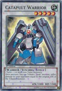 Catapult Warrior [SP13-EN049] Starfoil Rare | Play N Trade Winnipeg