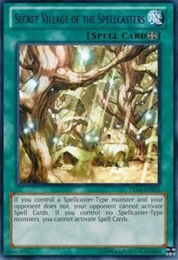 Secret Village of the Spellcasters (Red) [DL14-EN013] Rare | Play N Trade Winnipeg