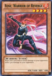 Rose, Warrior of Revenge (Green) [DL16-EN005] Rare | Play N Trade Winnipeg