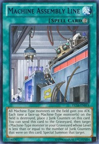 Machine Assembly Line (Blue) [DL16-EN014] Rare | Play N Trade Winnipeg