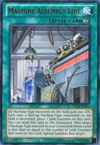 Machine Assembly Line (Red) [DL16-EN014] Rare | Play N Trade Winnipeg