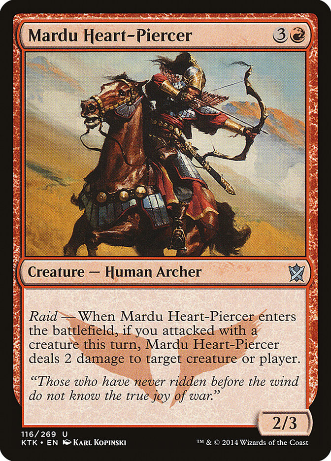 Mardu Heart-Piercer [Khans of Tarkir] | Play N Trade Winnipeg