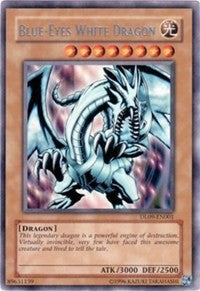 Blue-Eyes White Dragon (Silver) [DL09-EN001] Rare | Play N Trade Winnipeg
