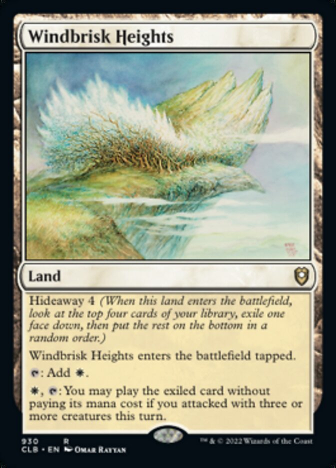 Windbrisk Heights [Commander Legends: Battle for Baldur's Gate] | Play N Trade Winnipeg