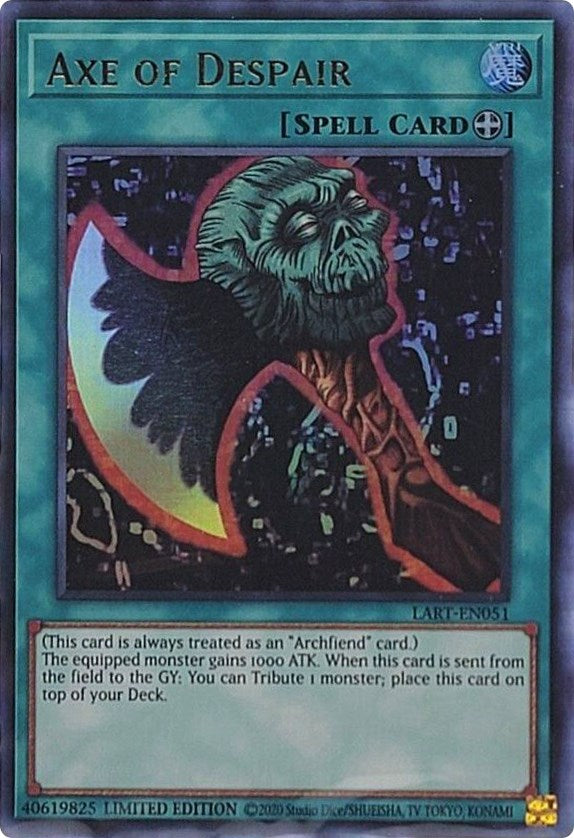 Axe of Despair [LART-EN051] Ultra Rare | Play N Trade Winnipeg