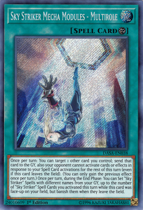 Sky Striker Mecha Modules - Multirole [DASA-EN038] Secret Rare | Play N Trade Winnipeg