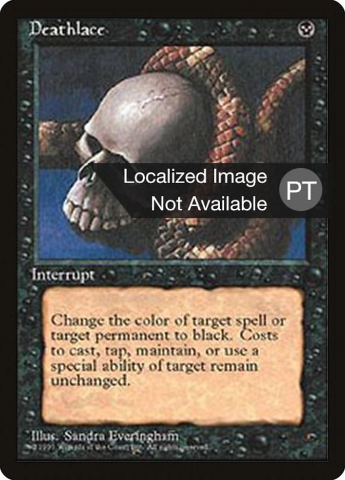 Deathlace [Fourth Edition (Foreign Black Border)] | Play N Trade Winnipeg