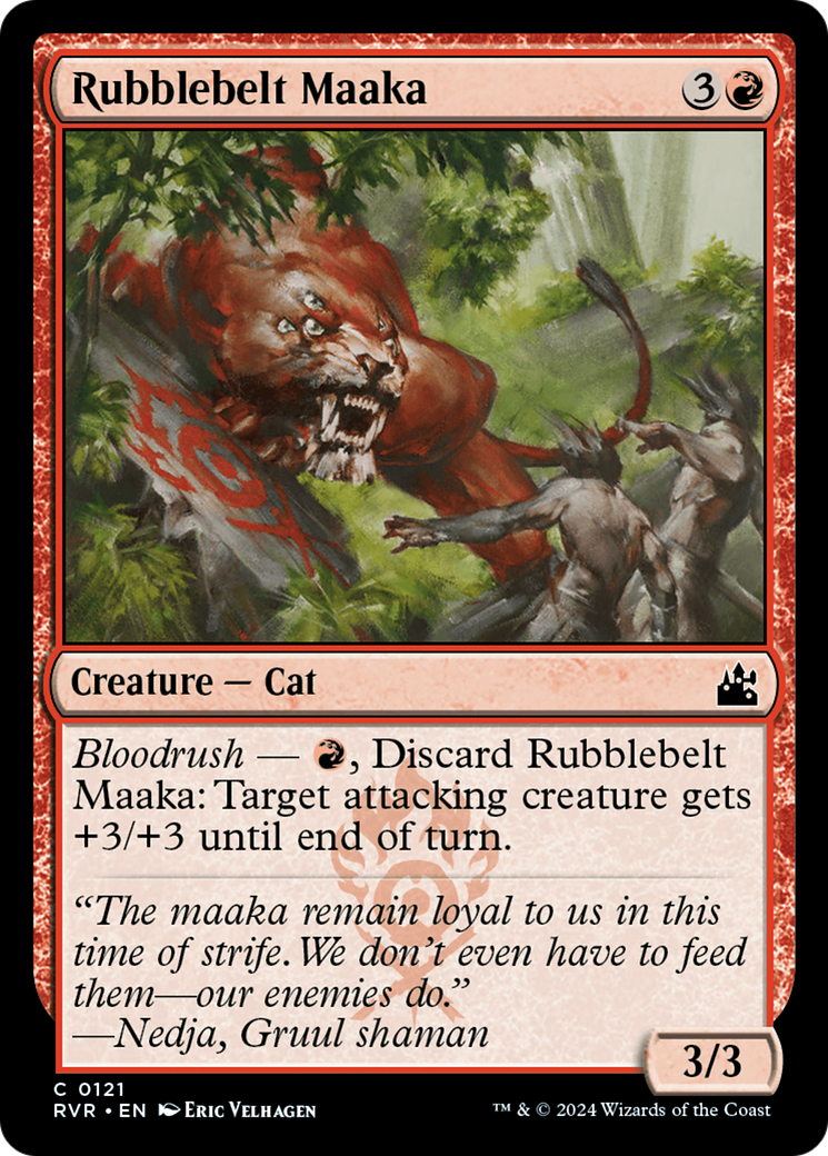 Rubblebelt Maaka [Ravnica Remastered] | Play N Trade Winnipeg