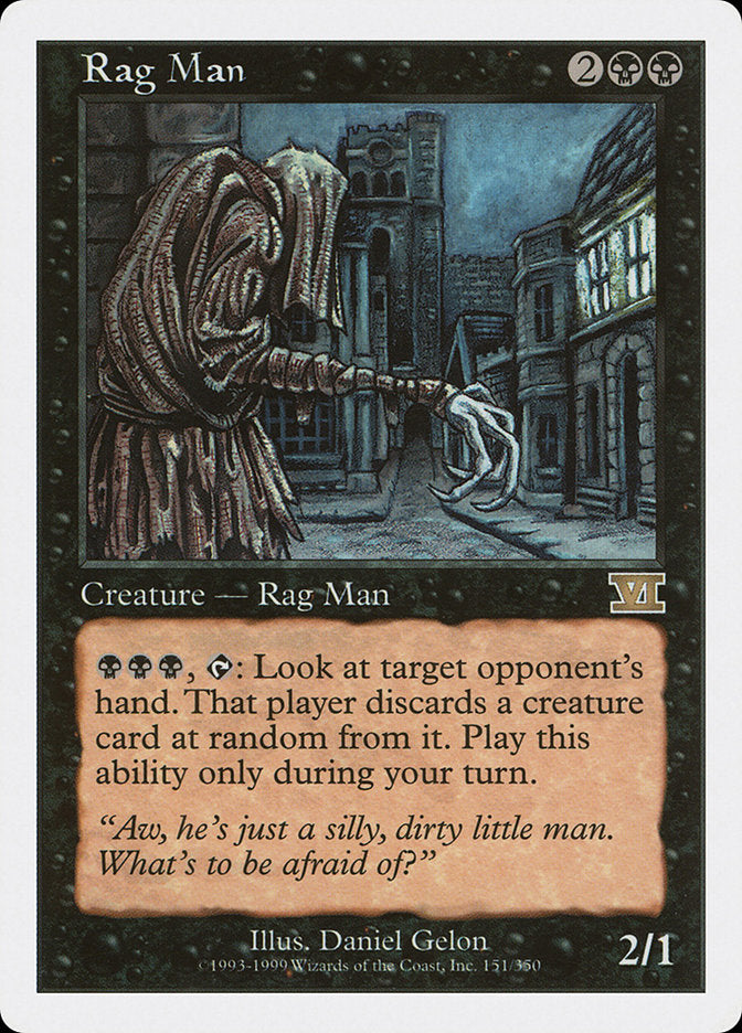 Rag Man [Classic Sixth Edition] | Play N Trade Winnipeg