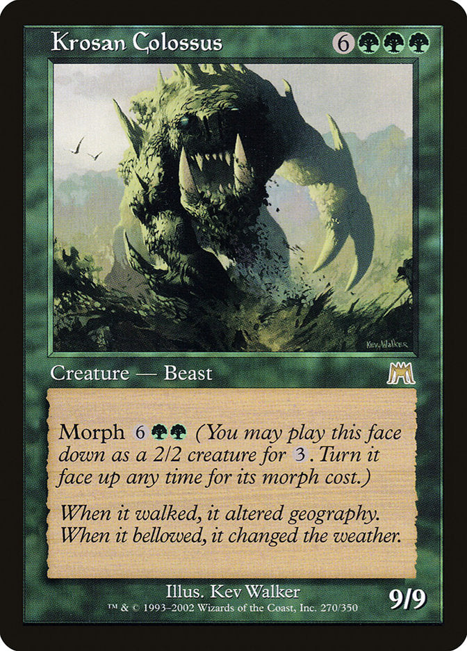 Krosan Colossus [Onslaught] | Play N Trade Winnipeg