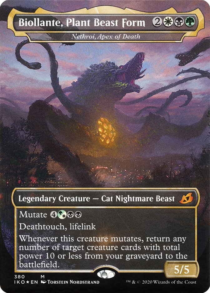 Nethroi, Apex of Death - Biollante, Plant Beast Form (Godzilla Series) [Ikoria: Lair of Behemoths] | Play N Trade Winnipeg