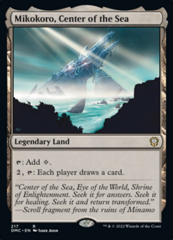 Mikokoro, Center of the Sea [Dominaria United Commander] | Play N Trade Winnipeg