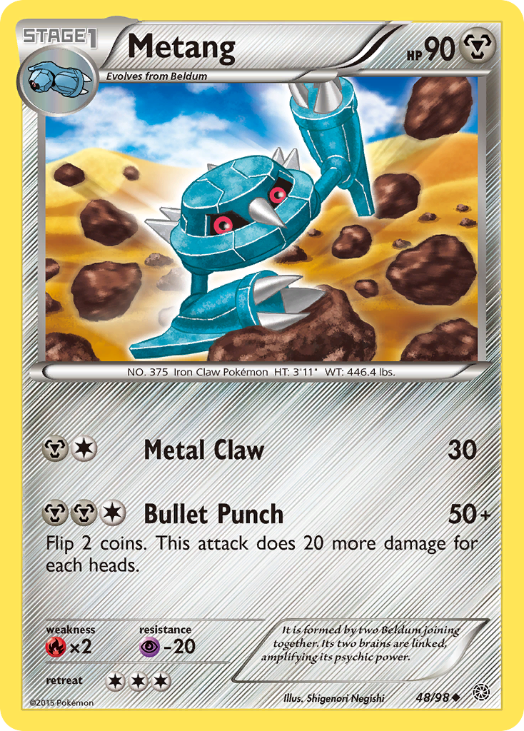 Metang (48/98) [XY: Ancient Origins] | Play N Trade Winnipeg