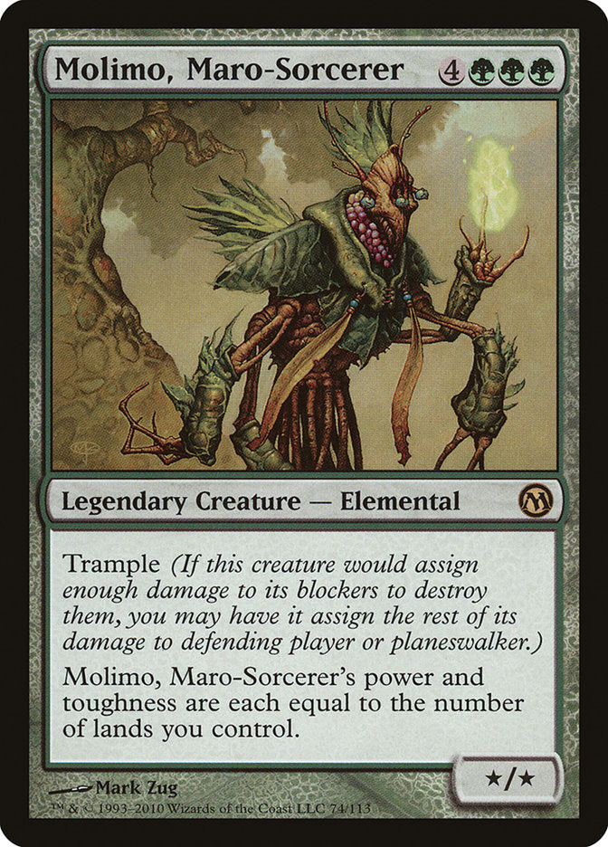 Molimo, Maro-Sorcerer [Duels of the Planeswalkers] | Play N Trade Winnipeg