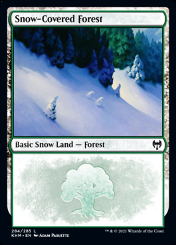 Snow-Covered Forest (284) [Kaldheim] | Play N Trade Winnipeg