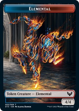 Elemental // Pest Token [Strixhaven: School of Mages Tokens] | Play N Trade Winnipeg