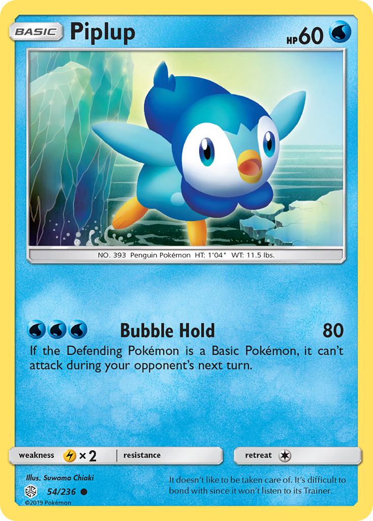 Piplup (54/236) [Sun & Moon: Cosmic Eclipse] | Play N Trade Winnipeg