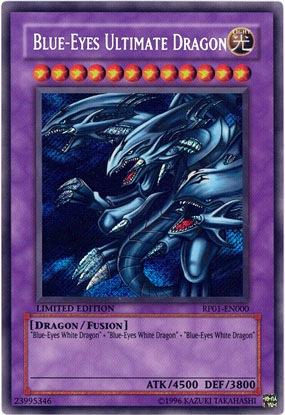 Blue-Eyes Ultimate Dragon [RP01-EN000] Secret Rare | Play N Trade Winnipeg