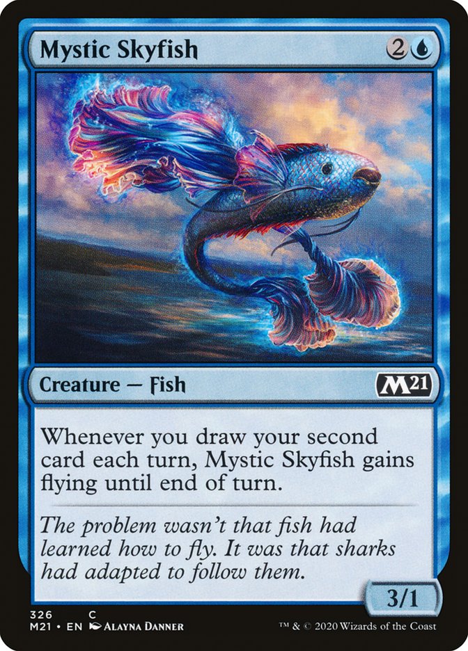 Mystic Skyfish [Core Set 2021] | Play N Trade Winnipeg