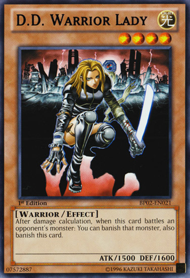 D.D. Warrior Lady [BP02-EN021] Rare | Play N Trade Winnipeg