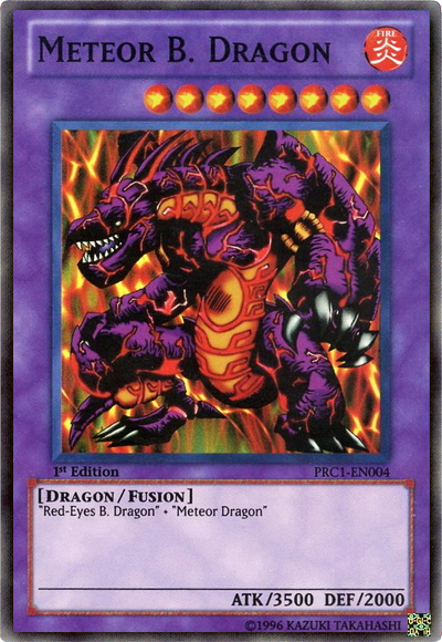 Meteor B. Dragon [PRC1-EN004] Super Rare | Play N Trade Winnipeg