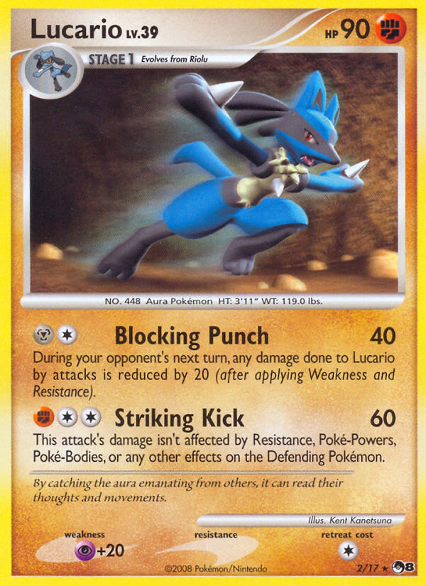 Lucario (2/17) [POP Series 8] | Play N Trade Winnipeg