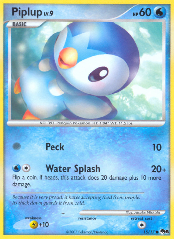 Piplup (15/17) [POP Series 6] | Play N Trade Winnipeg