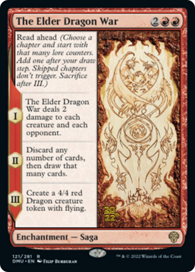 The Elder Dragon War [Dominaria United Prerelease Promos] | Play N Trade Winnipeg