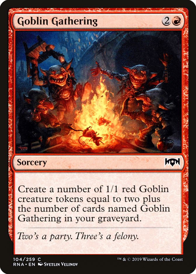 Goblin Gathering [Ravnica Allegiance] | Play N Trade Winnipeg